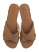 Stuart Weitzman Leather Slides