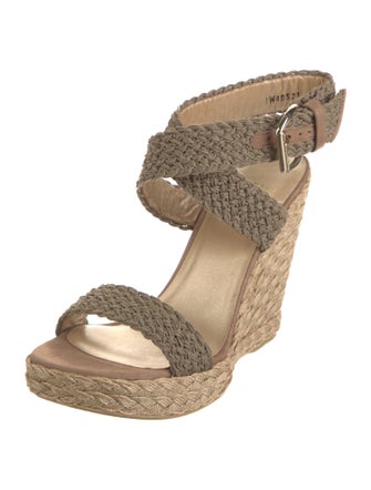 Stuart Weitzman Jute Espadrilles