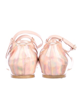 Stuart Weitzman Leather Slingback Pumps