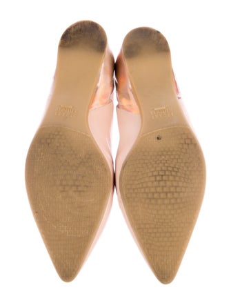 Stuart Weitzman Leather Slingback Pumps