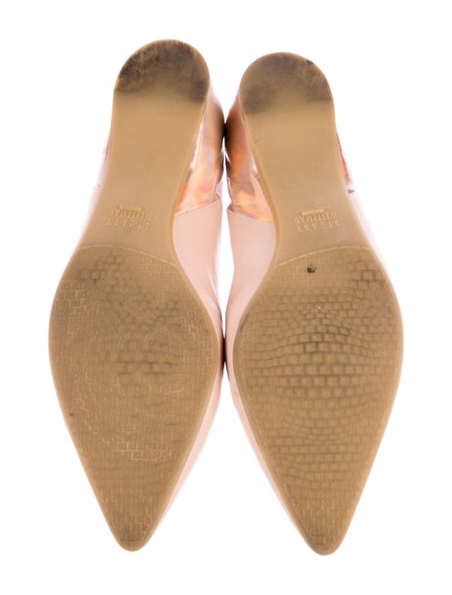 Stuart Weitzman Leather Slingback Pumps