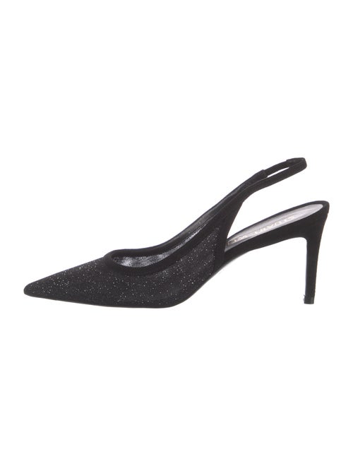 Stuart Weitzman Mesh Slingback Pumps