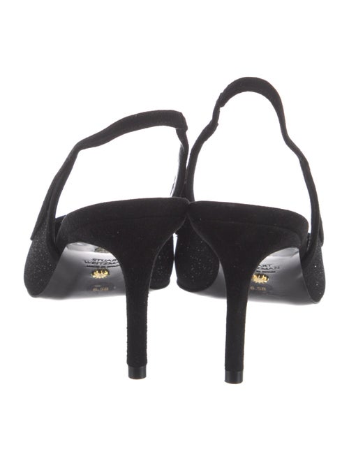 Stuart Weitzman Mesh Slingback Pumps