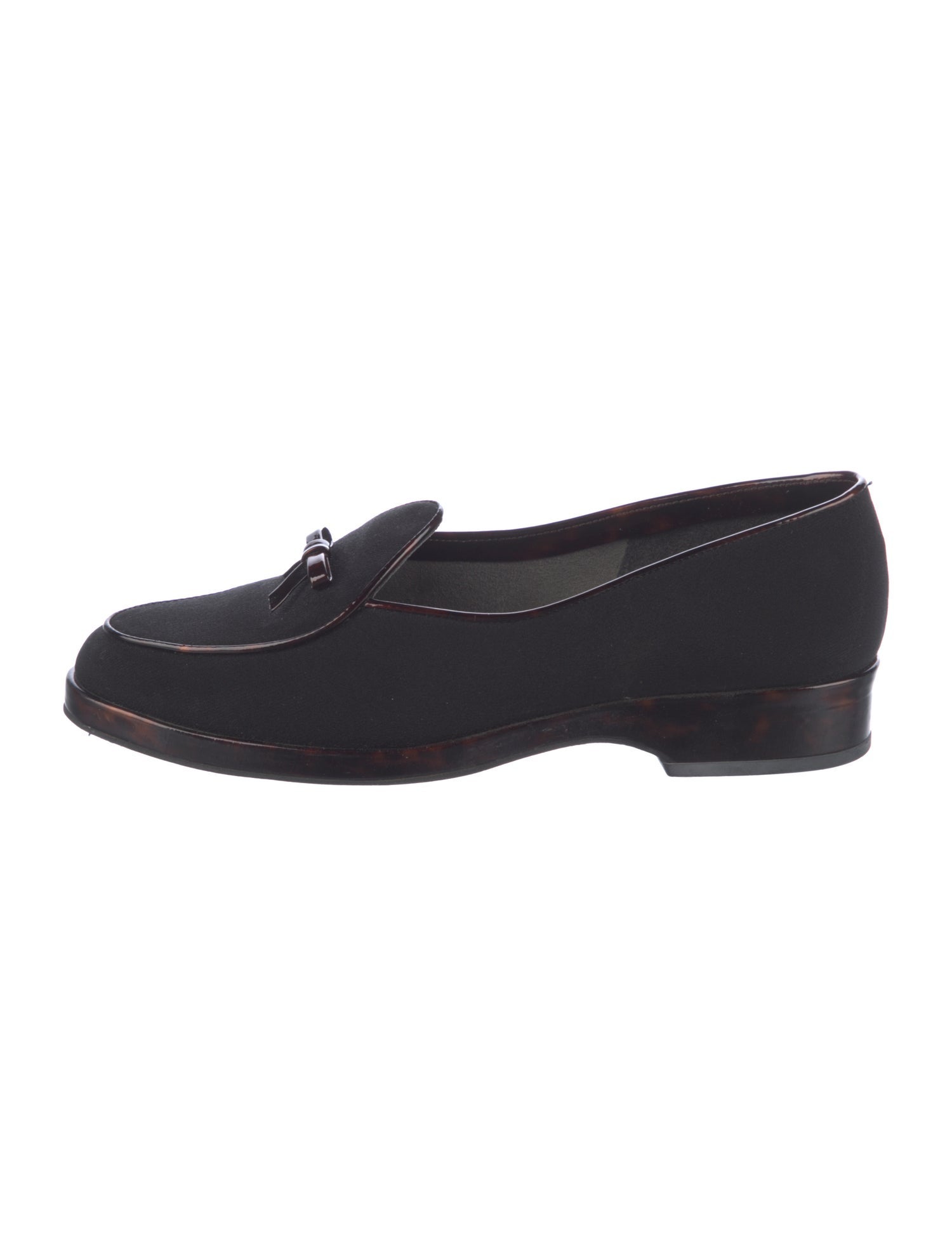 Stuart Weitzman Bow Accents Loafers