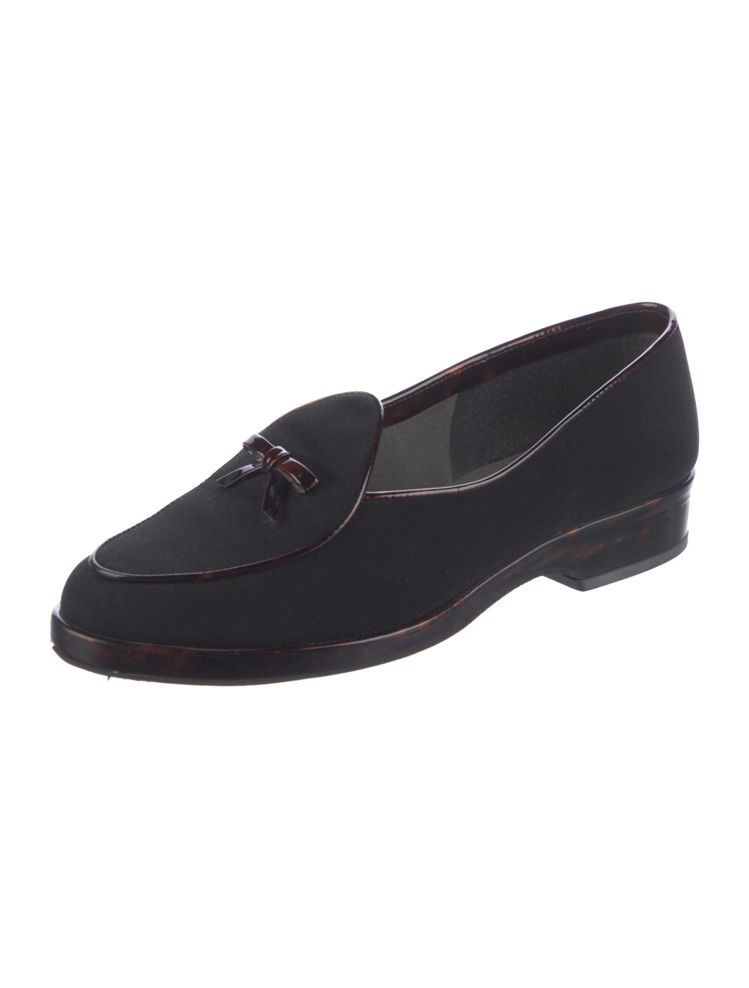 Stuart Weitzman Bow Accents Loafers