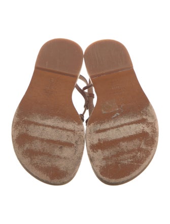 Stuart Weitzman Leather Gladiator Sandals