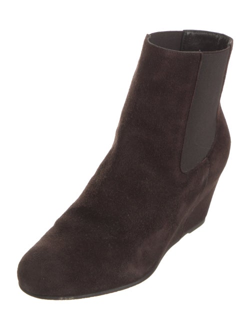 Stuart Weitzman Suede Chelsea Boots