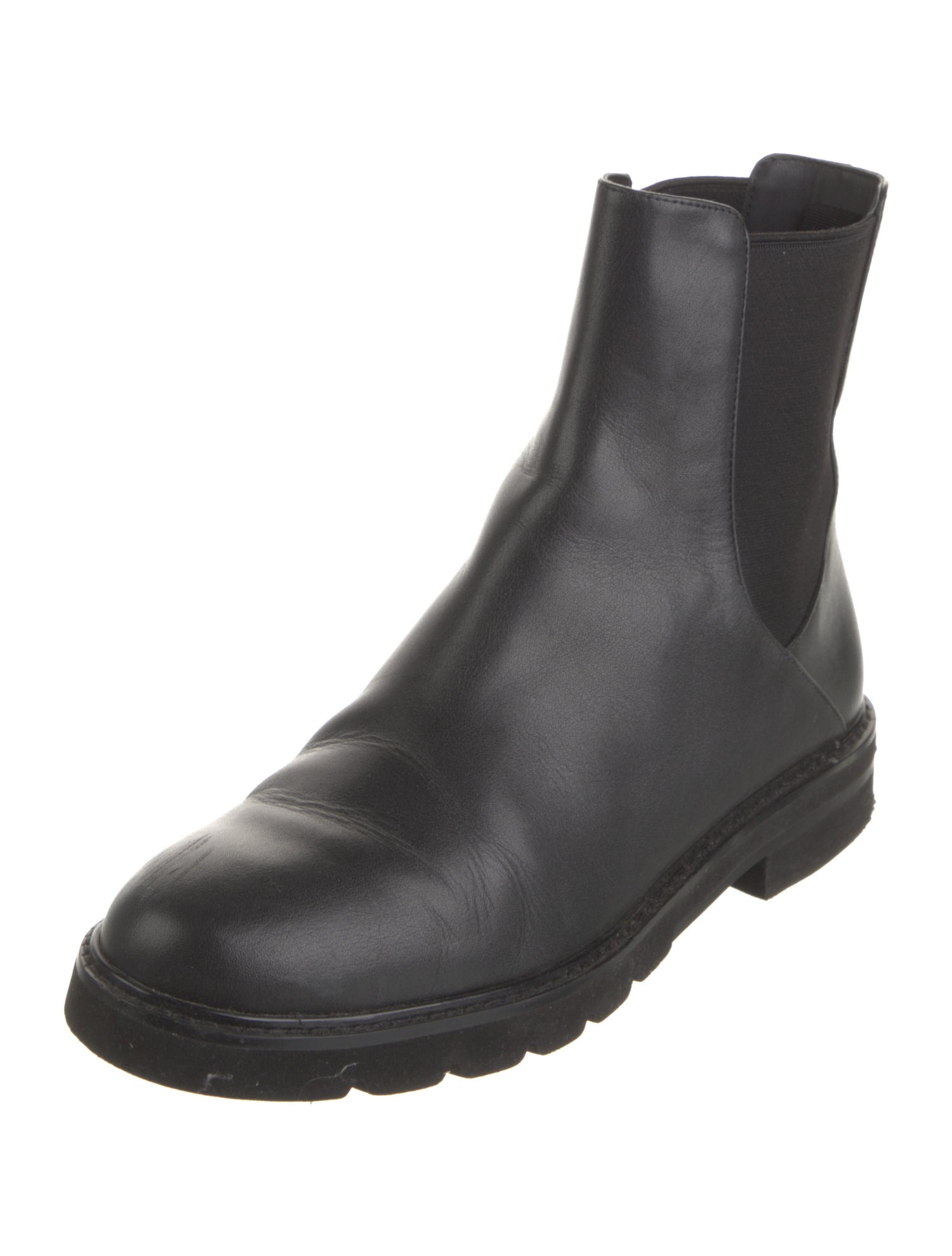 Stuart Weitzman Leather Chelsea Boots