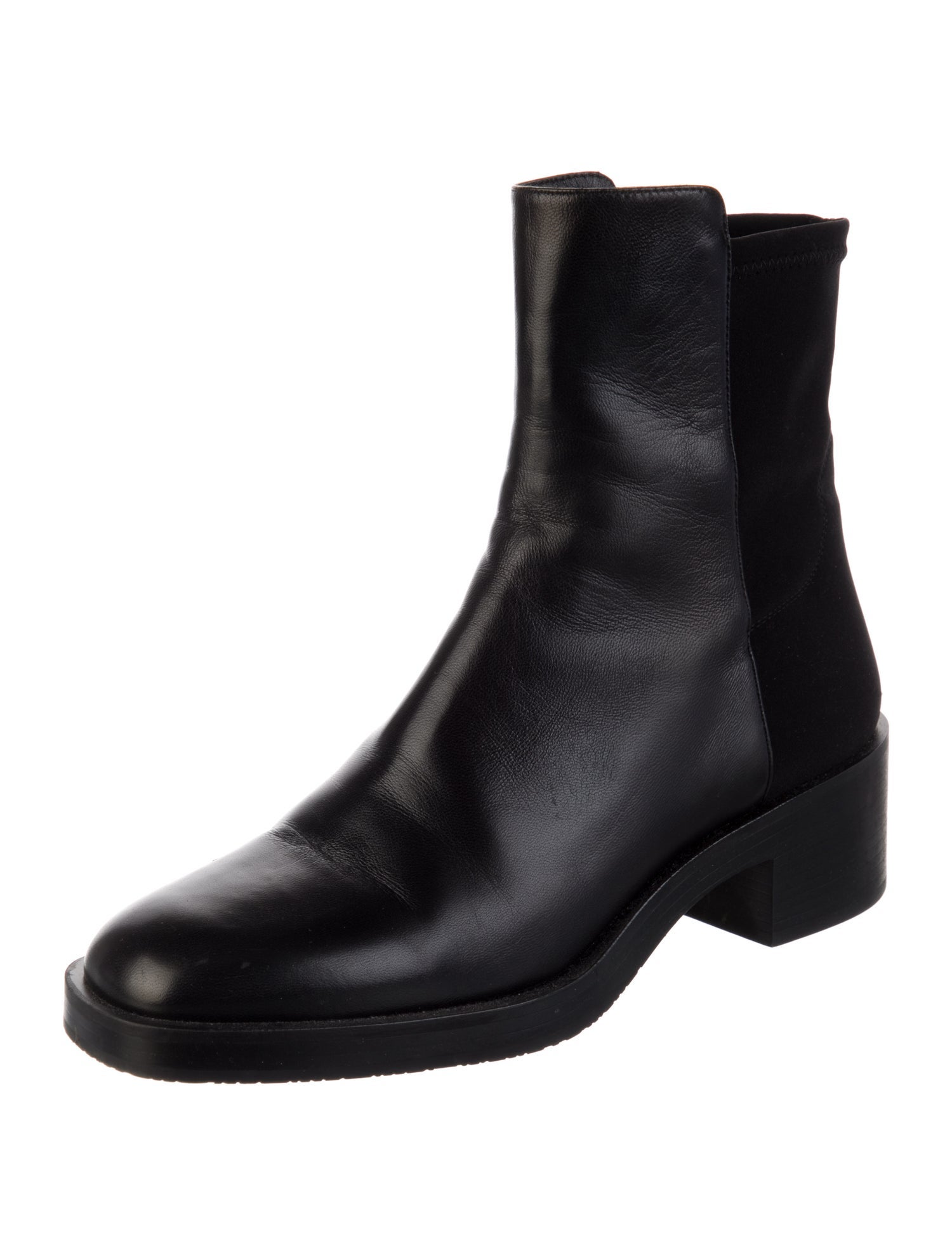 Stuart Weitzman Leather Chelsea Boots