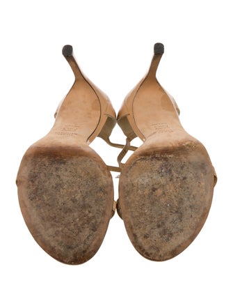 Stuart Weitzman Patent Leather Sandals