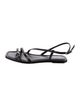 Stuart Weitzman Patent Leather Slingback Sandals