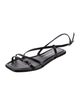 Stuart Weitzman Patent Leather Slingback Sandals