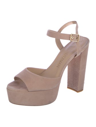 Stuart Weitzman Suede Sandals