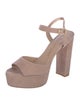 Stuart Weitzman Suede Sandals