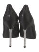 Stuart Weitzman Satin Crystal Embellishments Pumps