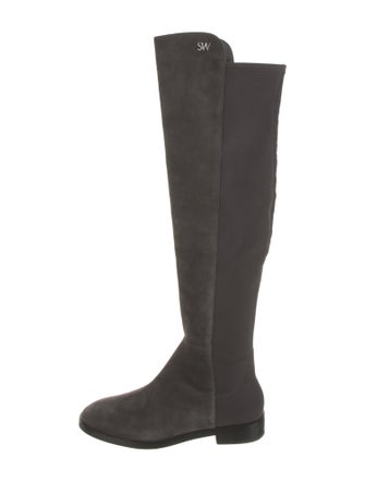 Stuart Weitzman Suede Riding Boots