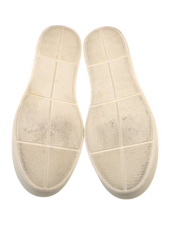 Stuart Weitzman Satin Bow Accents Sneakers