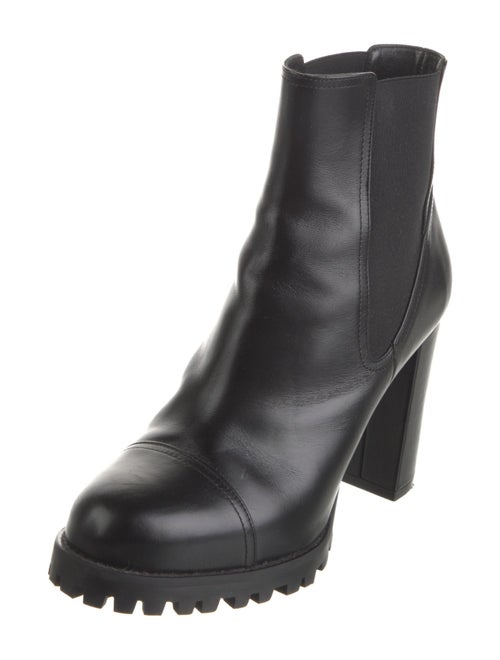 Stuart Weitzman Leather Chelsea Boots