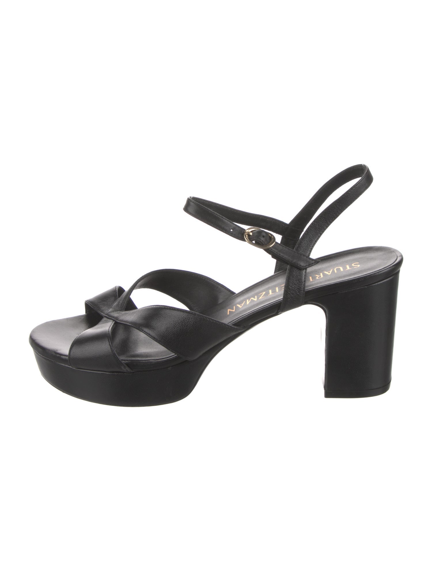 Stuart Weitzman Leather Slingback Sandals