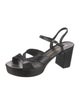 Stuart Weitzman Leather Slingback Sandals
