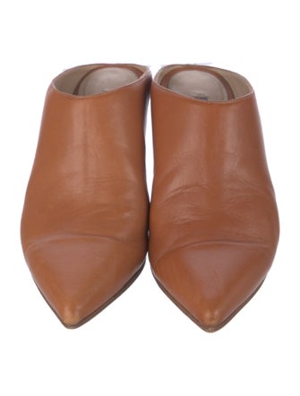 Stuart Weitzman Leather Mules