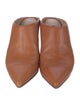 Stuart Weitzman Leather Mules