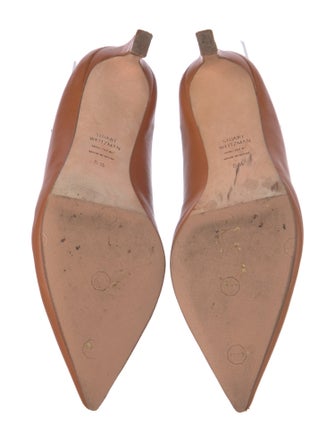 Stuart Weitzman Leather Mules