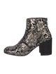 Stuart Weitzman Sequins Floral Print Boots