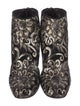 Stuart Weitzman Sequins Floral Print Boots