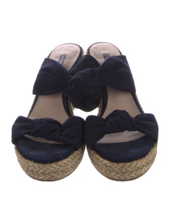 Stuart Weitzman Suede Espadrilles