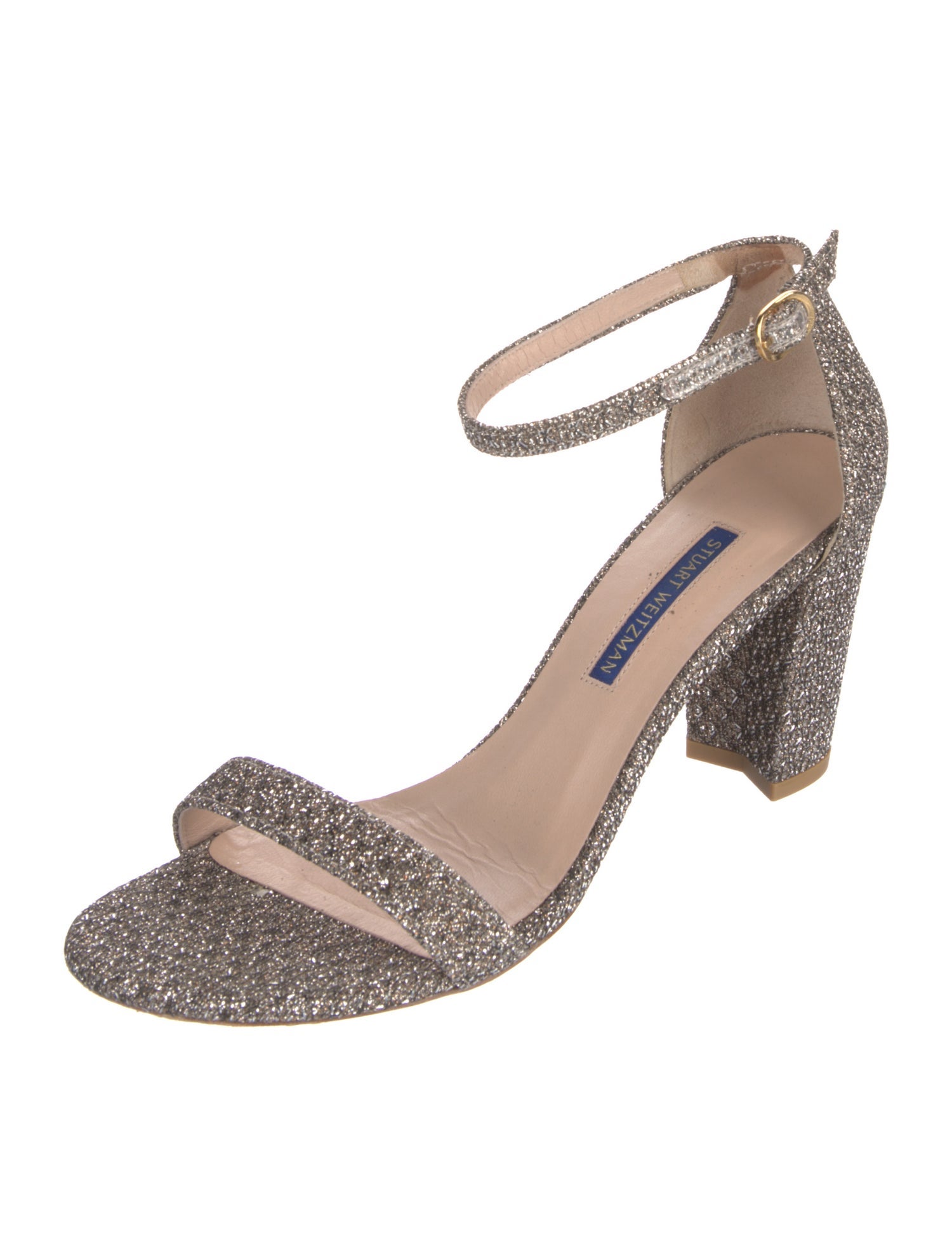 Stuart Weitzman Glitter Sandals