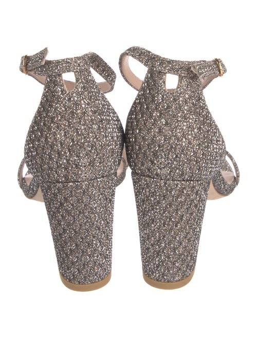 Stuart Weitzman Glitter Sandals
