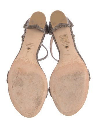 Stuart Weitzman Glitter Sandals