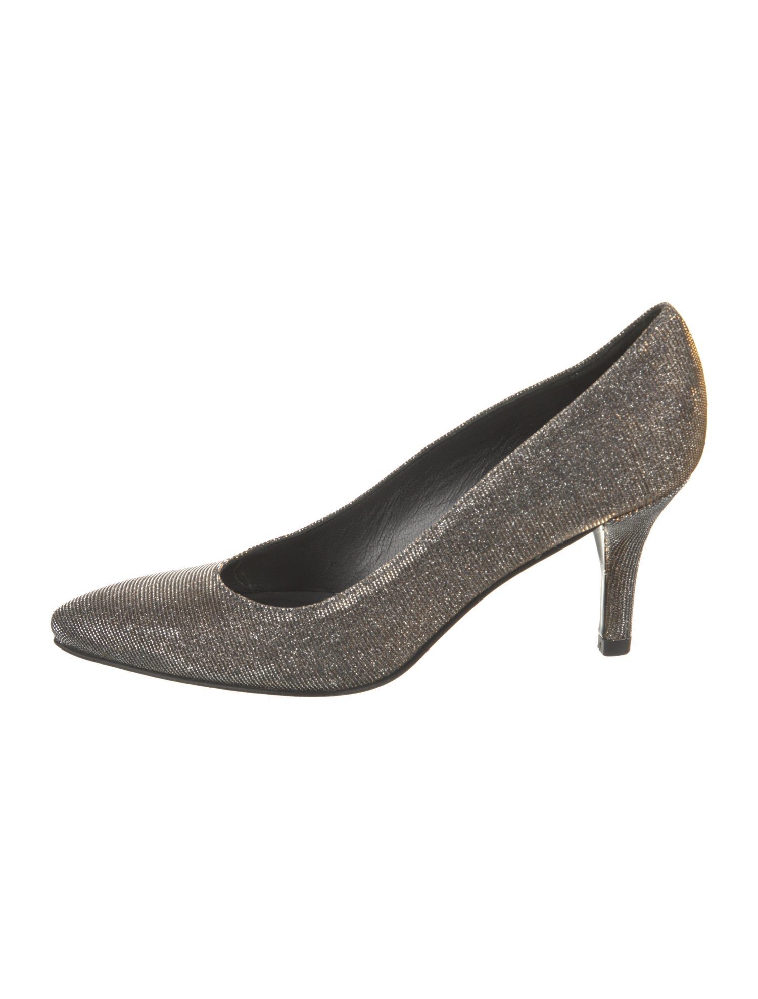 Stuart Weitzman Glitter Glitter Accents Pumps