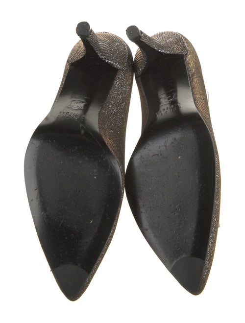 Stuart Weitzman Glitter Glitter Accents Pumps