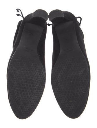 Stuart Weitzman Suede Lace-Up Boots