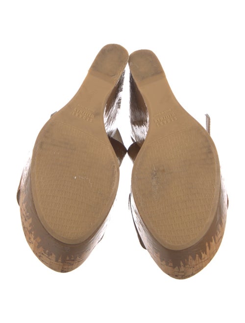 Stuart Weitzman Patent Leather Sandals