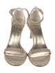 Stuart Weitzman Glitter Glitter Accents Sandals