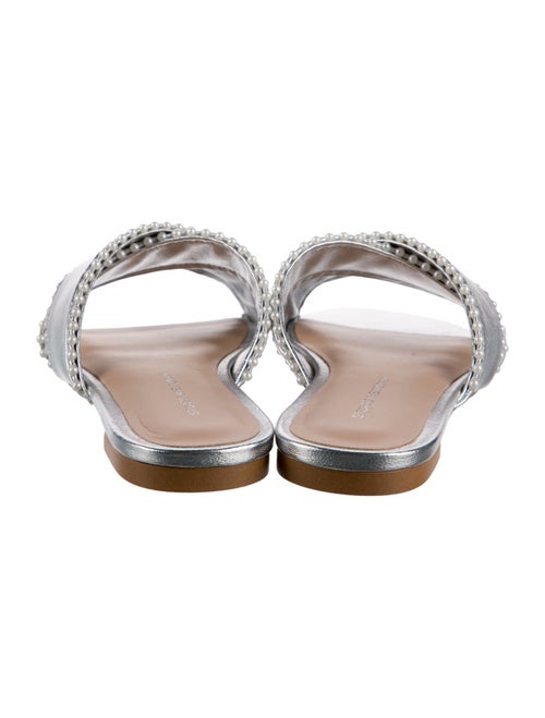 Stuart Weitzman Leather Slides
