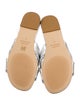 Stuart Weitzman Leather Slides