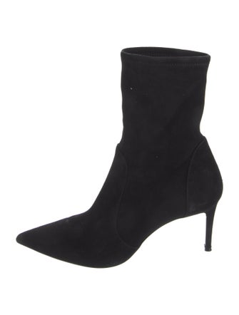 Stuart Weitzman Suede Sock Boots