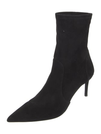 Stuart Weitzman Suede Sock Boots