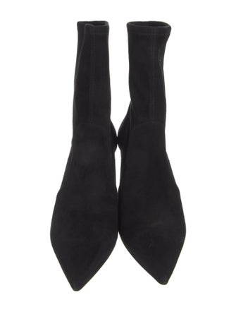 Stuart Weitzman Suede Sock Boots
