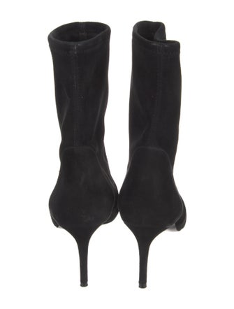 Stuart Weitzman Suede Sock Boots