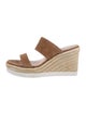 Stuart Weitzman Suede Espadrilles