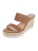 Stuart Weitzman Suede Espadrilles