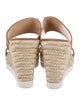 Stuart Weitzman Suede Espadrilles