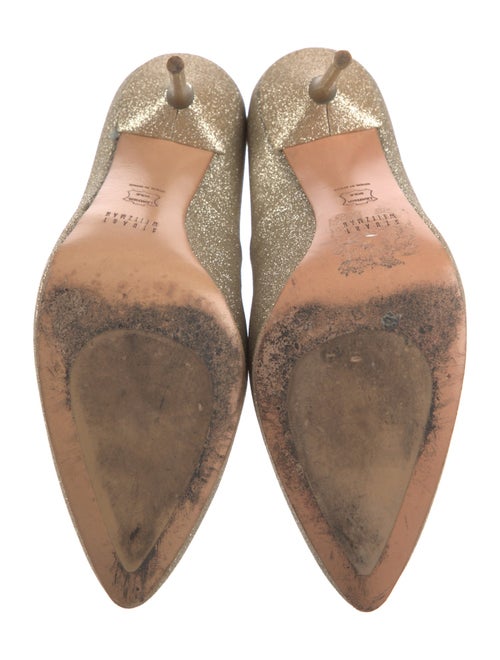 Stuart Weitzman Glitter Glitter Accents Pumps