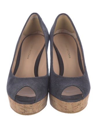 Stuart Weitzman Suede Pumps