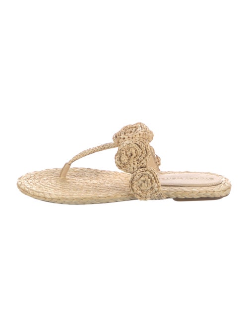 Stuart Weitzman Raffia Espadrilles